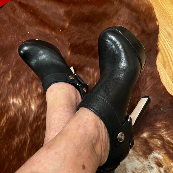 Miu Miu high heel platform zippered biker booties 8 - Picture 11 of 15